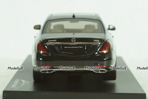 Mercedes-Maybach S-Class, (W222) 2019, obsidian black, 420112, Almost Real 1:43