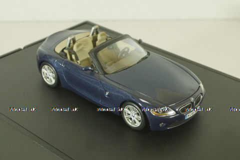 Bmw Z4 roadster (E85) 2002, blue, 80420150320, Minichamps 1:43