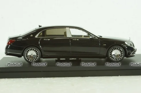 Mercedes-Maybach S-Class, (W222) 2019, obsidian black, 420112, Almost Real 1:43