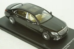 Mercedes-Maybach S-Class, (W222) 2019, obsidian black, 420112, Almost Real 1:43