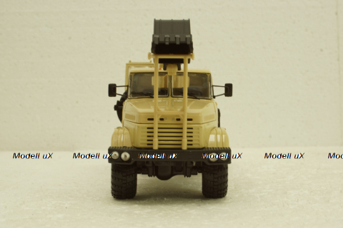 Краз-6322 ЭОВ-4422 Экскаватор, бежевый Н748, Наш Автопром 1:43