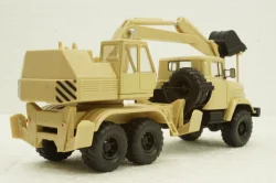 Краз-6322 ЭОВ-4422 Экскаватор, бежевый Н748, Наш Автопром 1:43