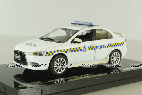 Mitsubishi Lancer X 2012 Malaysia police, 29313, Vitesse 1:43