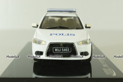 Mitsubishi Lancer X 2012 Malaysia police, 29313, Vitesse 1:43
