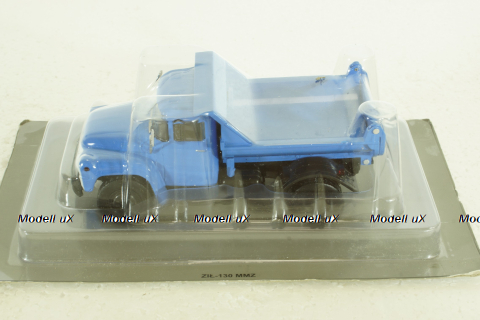 Зил-ММЗ-555, голубой, Kultovni Nakladaky Minule Ery 1:43