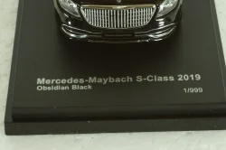 Mercedes-Maybach S-Class, (W222) 2019, obsidian black, 420112, Almost Real 1:43