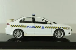 Mitsubishi Lancer X 2012 Malaysia police, 29313, Vitesse 1:43