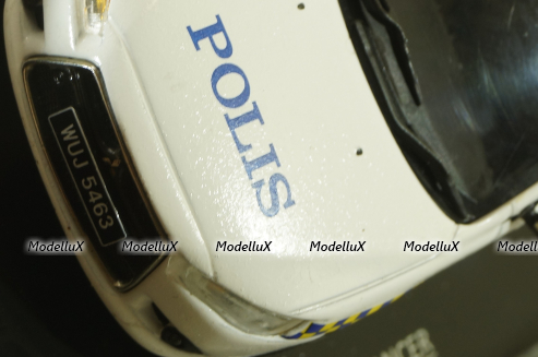 Mitsubishi Lancer X 2012 Malaysia police, 29313, Vitesse 1:43