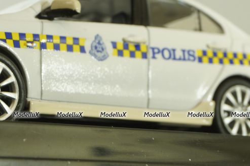 Mitsubishi Lancer X 2012 Malaysia police, 29313, Vitesse 1:43