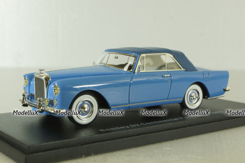 Bentley S2 Continental Park Ward 1962, blue,  ESVAL Model 1:43