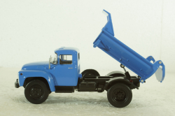Зил-ММЗ-555, голубой, Kultovni Nakladaky Minule Ery 1:43