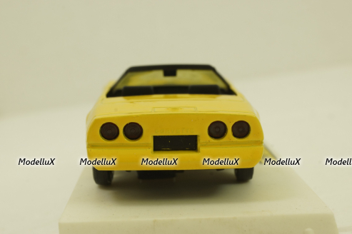 Corvette Cabriolet, 1514, yellow, Solido 1:43