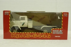 Краз-6446 тягач, белый, Н736, Наш Автопром 1:43