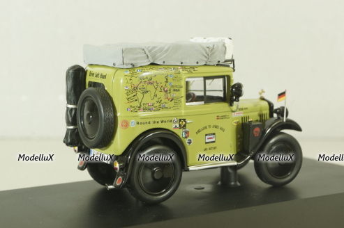 BMW Dixi "Round the world", green, 02383, Schuco 1:43