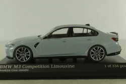 BMW M3 (G80) Competition 2020, grey, 410020206, Minichamps 1:43