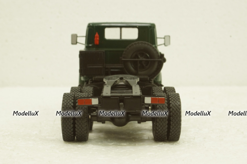 Краз-6444 тягач 1986 зеленый, Н780, Наш Автопром 1:43