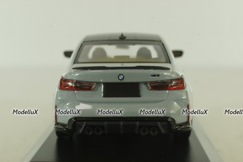 BMW M3 (G80) Competition 2020, grey, 410020206, Minichamps 1:43