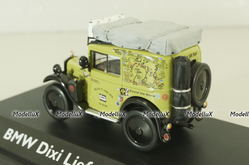 BMW Dixi "Round the world", green, 02383, Schuco 1:43