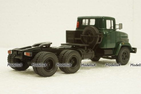 Краз-6444 тягач 1986 зеленый, Н780, Наш Автопром 1:43