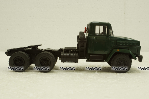 Краз-6444 тягач 1986 зеленый, Н780, Наш Автопром 1:43