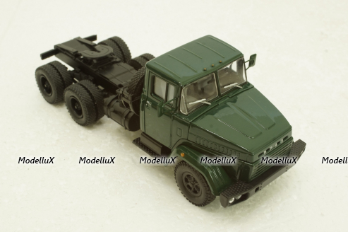 Краз-6444 тягач 1986 зеленый, Н780, Наш Автопром 1:43