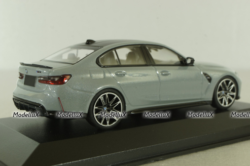 BMW M3 (G80) Competition 2020, grey, 410020206, Minichamps 1:43