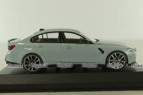 BMW M3 (G80) Competition 2020, grey, 410020206, Minichamps 1:43