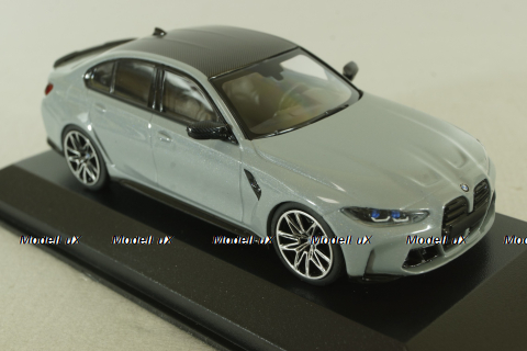 BMW M3 (G80) Competition 2020, grey, 410020206, Minichamps 1:43