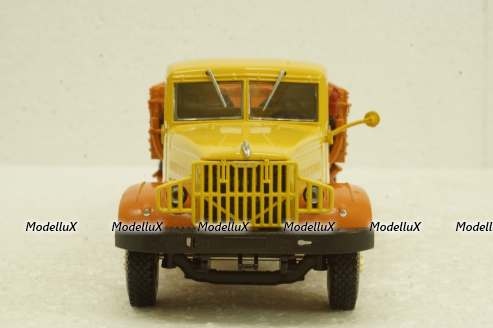 Краз-219Б борт желтый/оранжевый, Н768, Наш Автопром 1:43