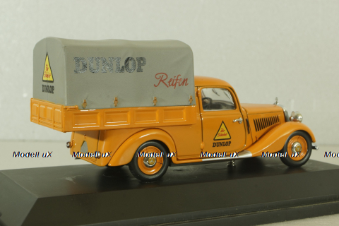 Mercedes 170V truck Dunlop, orange, 02265, Schuco 1:43 Уценка!