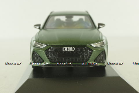 Audi RS6 (C8)  Avant 2019 Matte Green, 410018017, Minichamps 1:43