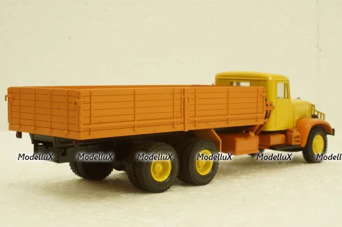 Краз-219Б борт желтый/оранжевый, Н768, Наш Автопром 1:43