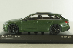 Audi RS6 (C8)  Avant 2019 Matte Green, 410018017, Minichamps 1:43