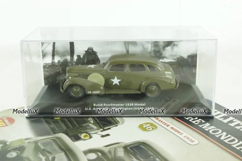 Buick Roadmaster Model 1938, Altaya Military #46, Altaya 1:43