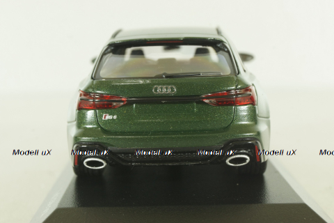 Audi RS6 (C8)  Avant 2019 Matte Green, 410018017, Minichamps 1:43