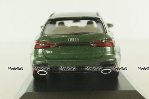 Audi RS6 (C8)  Avant 2019 Matte Green, 410018017, Minichamps 1:43