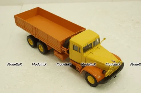 Краз-219Б борт желтый/оранжевый, Н768, Наш Автопром 1:43