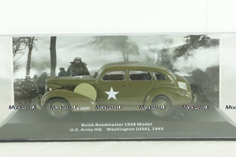 Buick Roadmaster Model 1938, Altaya Military #46, Altaya 1:43