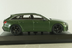 Audi RS6 (C8)  Avant 2019 Matte Green, 410018017, Minichamps 1:43