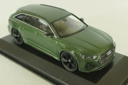 Audi RS6 (C8)  Avant 2019 Matte Green, 410018017, Minichamps 1:43