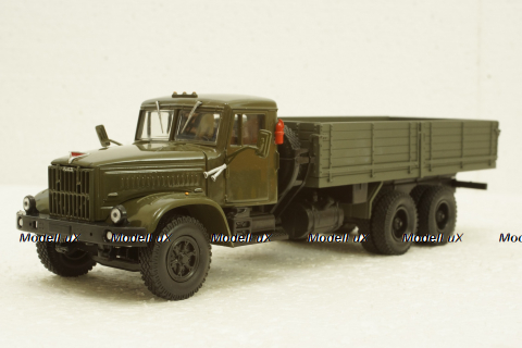 Краз-257б1 борт 1987 хаки, Н203, Наш Автопром 1:43