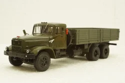 Краз-257б1 борт 1987 хаки, Н203, Наш Автопром 1:43