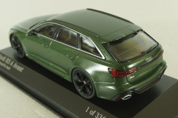 Audi RS6 (C8)  Avant 2019 Matte Green, 410018017, Minichamps 1:43