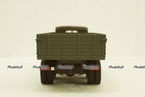 Краз-257б1 борт 1987 хаки, Н203, Наш Автопром 1:43