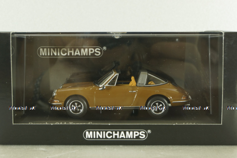 Porsche 911 Targa 1972, brown 410060160, Minichamps 1:43