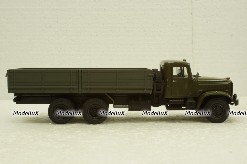 Краз-257б1 борт 1987 хаки, Н203, Наш Автопром 1:43