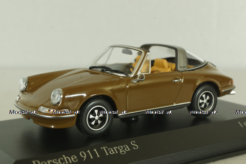 Porsche 911 Targa 1972, brown 410060160, Minichamps 1:43