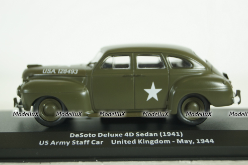 Desoto Deluxe 4D Sedan (1941), Altaya Military #47 Altaya 1:43