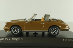 Porsche 911 Targa 1972, brown 410060160, Minichamps 1:43
