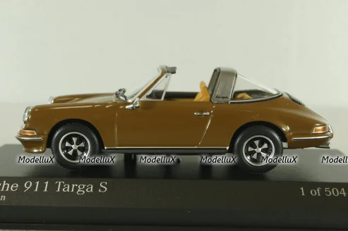 Porsche 911 Targa 1972, brown 410060160, Minichamps 1:43